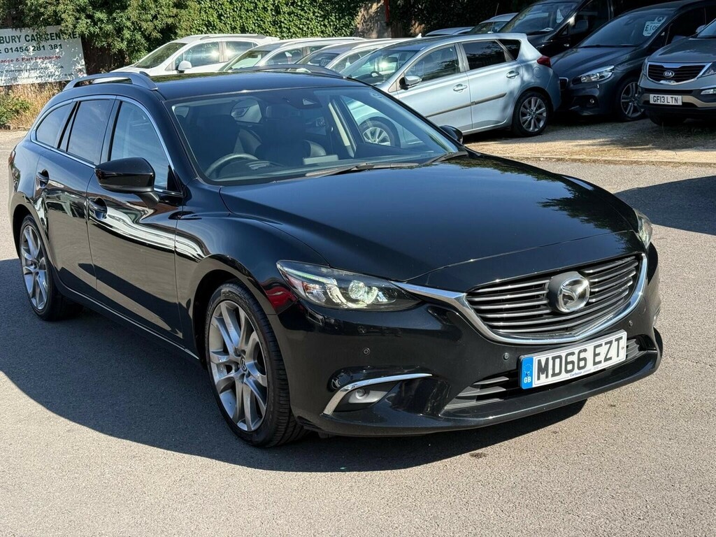 Mazda 6 Estate 2.2 Skyactiv-d Sport Nav Tourer Euro 6 Ss Black