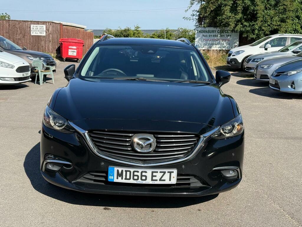 Mazda 6 Estate 2.2 Skyactiv-d Sport Nav Tourer Euro 6 Ss Black #2