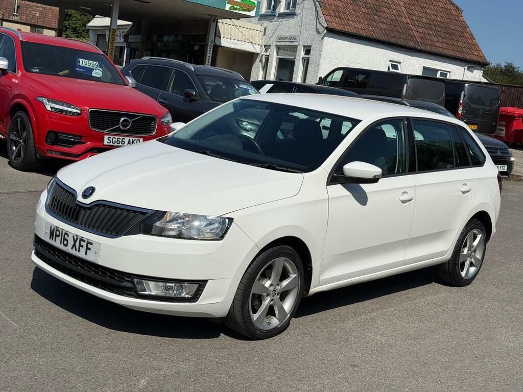 Skoda Rapid Spaceback 1.2 Tsi Se Tech Dsg Euro 6 Ss White #3