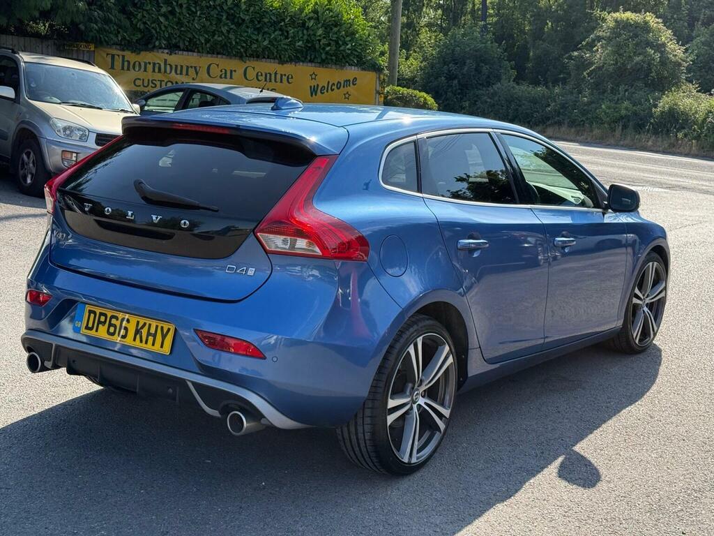 Volvo V40 2.0 D4 R-design Pro Euro 6 Ss Blue #5