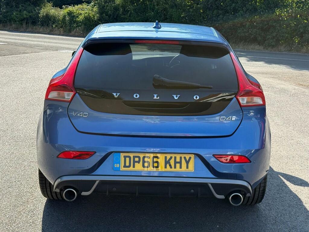 Volvo V40 2.0 D4 R-design Pro Euro 6 Ss Blue #4