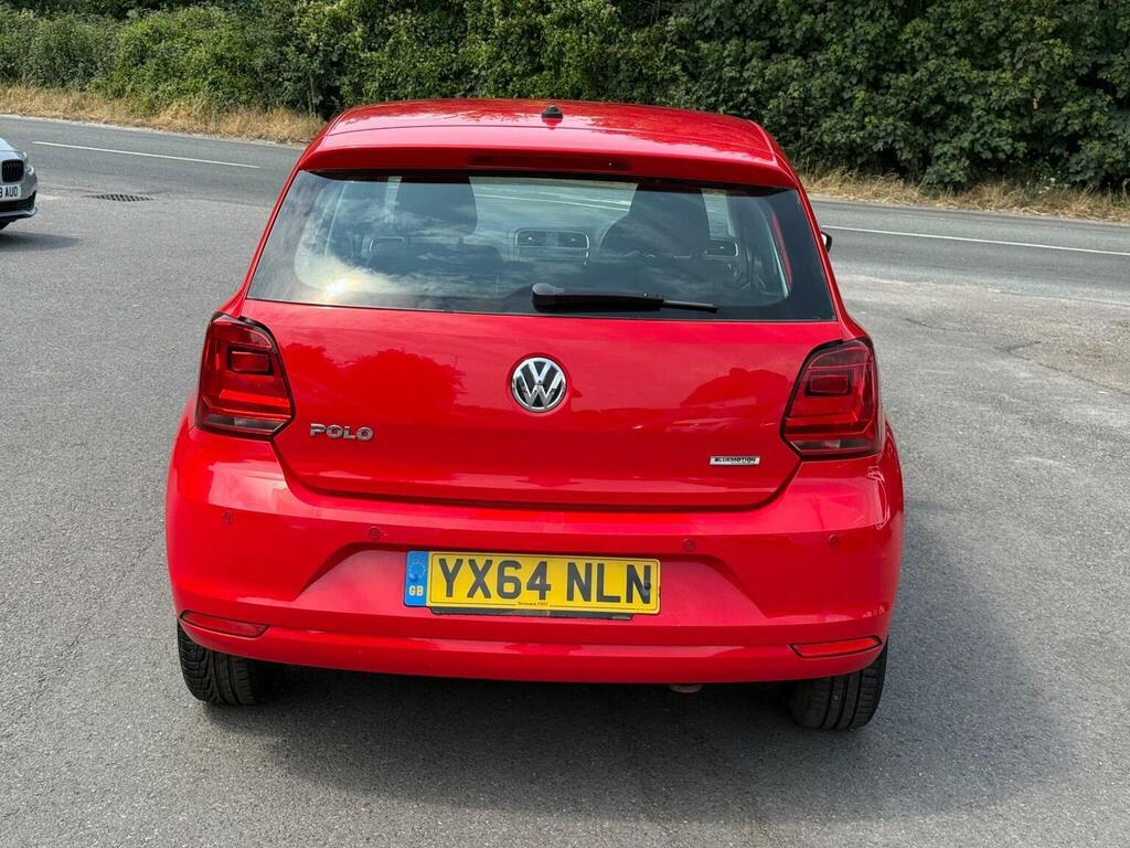 Volkswagen Polo 1.0 Bluemotion Tech Se Euro 6 Ss Red #5