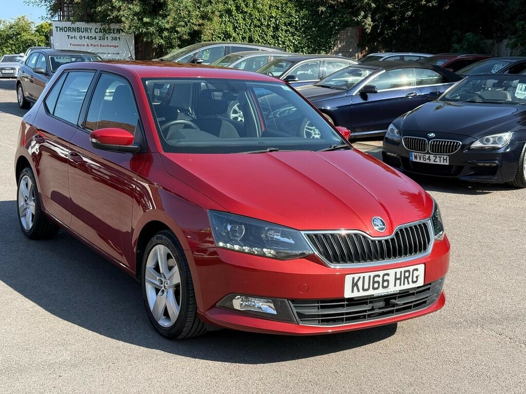 Skoda Fabia 1.2 Tsi Se L Euro 6 Ss Red
