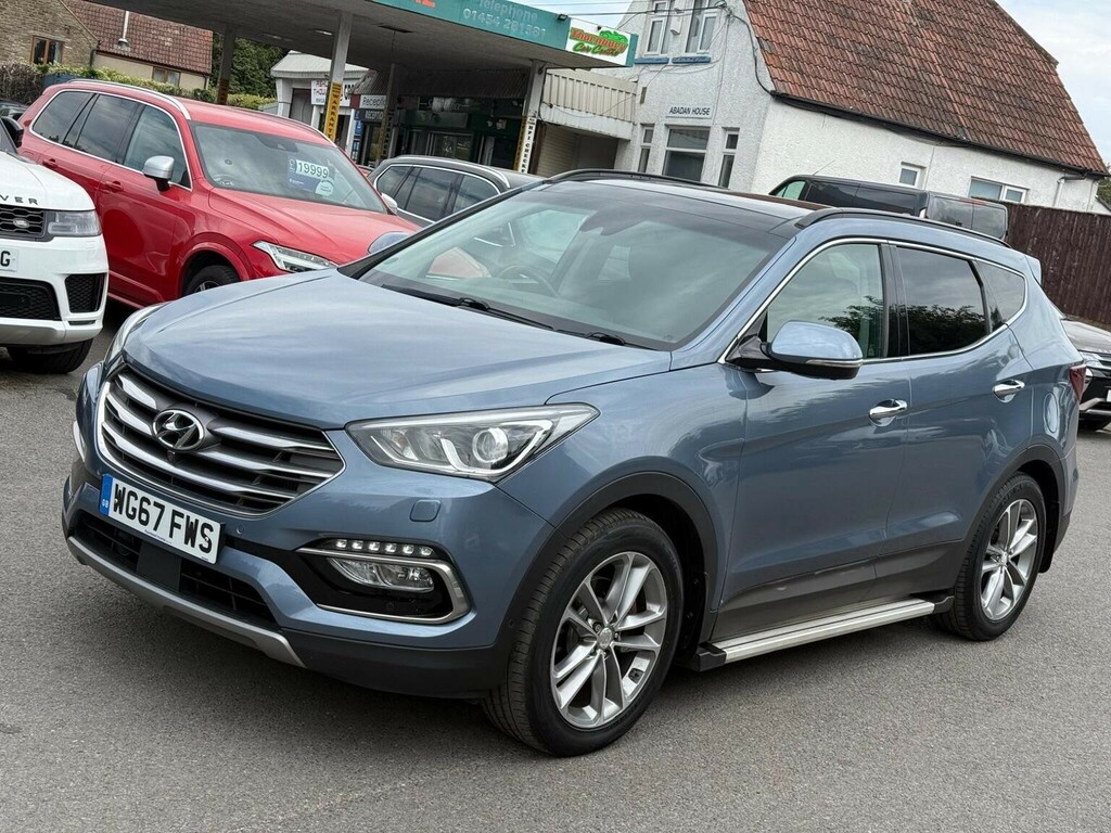 Hyundai Santa Fe Suv 2.2 Crdi Blue Drive Premium Se 4Wd Euro 6 Blue #3