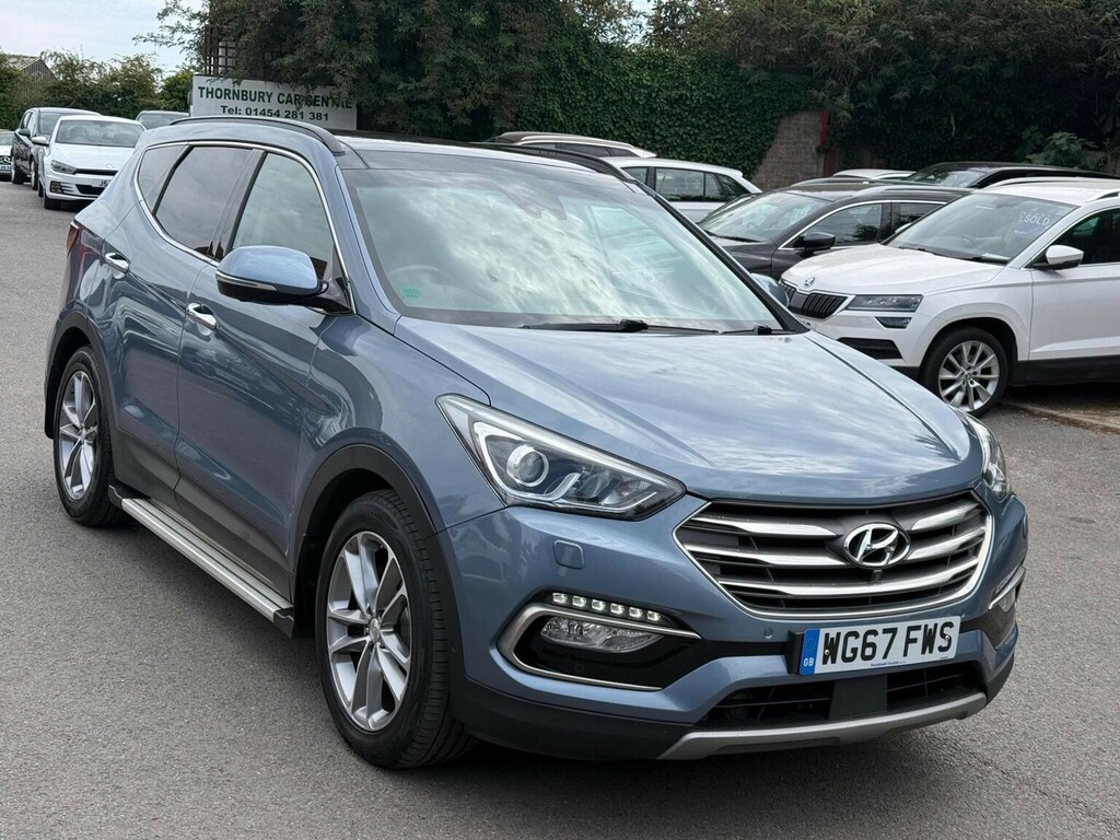 Hyundai Santa Fe Suv 2.2 Crdi Blue Drive Premium Se 4Wd Euro 6 Blue