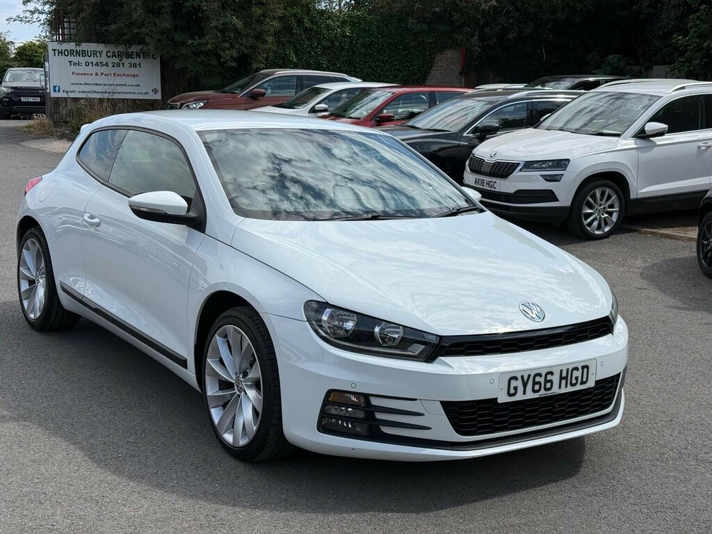 Volkswagen Scirocco Hatchback 1.4 Tsi Bluemotion Tech Gt Euro 6 Ss White