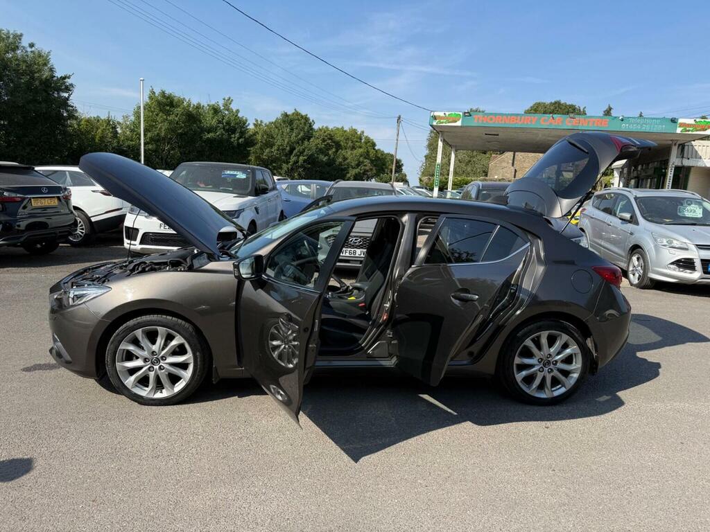 Mazda 3 2.0 Skyactiv-g Sport Nav Euro 5 Ss 2014 Black #32