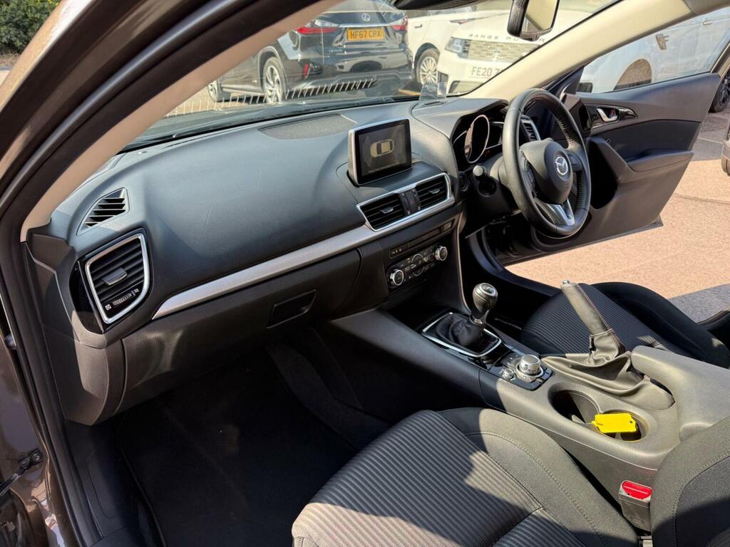 Mazda 3 2.0 Skyactiv-g Sport Nav Euro 5 Ss 2014 Black #19