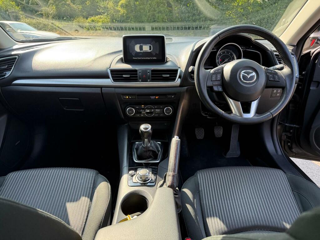 Mazda 3 2.0 Skyactiv-g Sport Nav Euro 5 Ss 2014 Black #16
