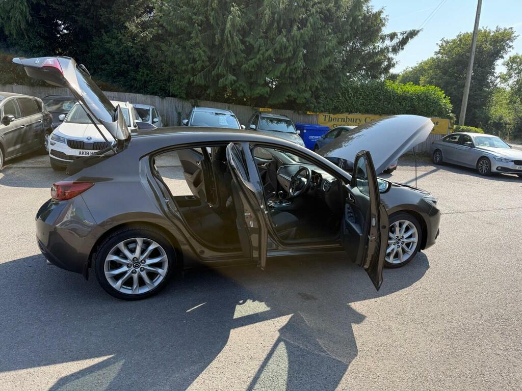 Mazda 3 2.0 Skyactiv-g Sport Nav Euro 5 Ss 2014 Black #34