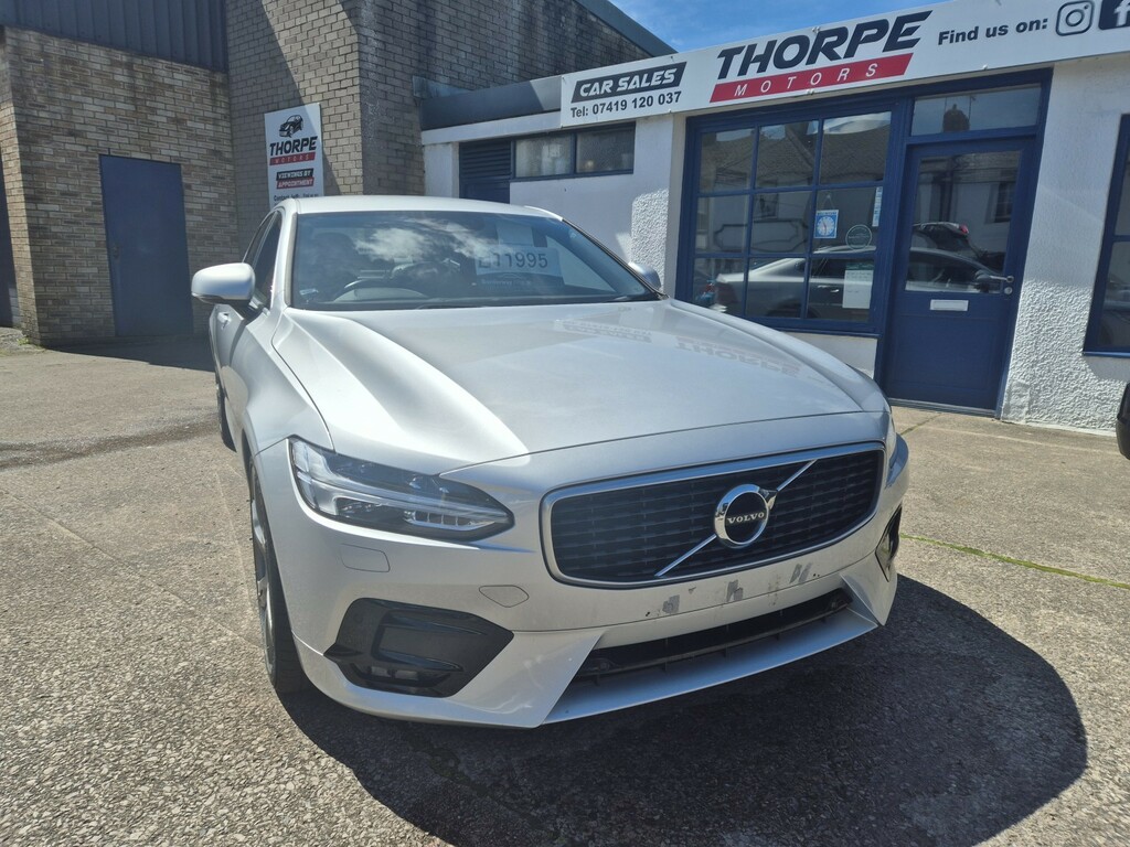 Volvo S90 2.0 R-design D4 2018 Silver #3