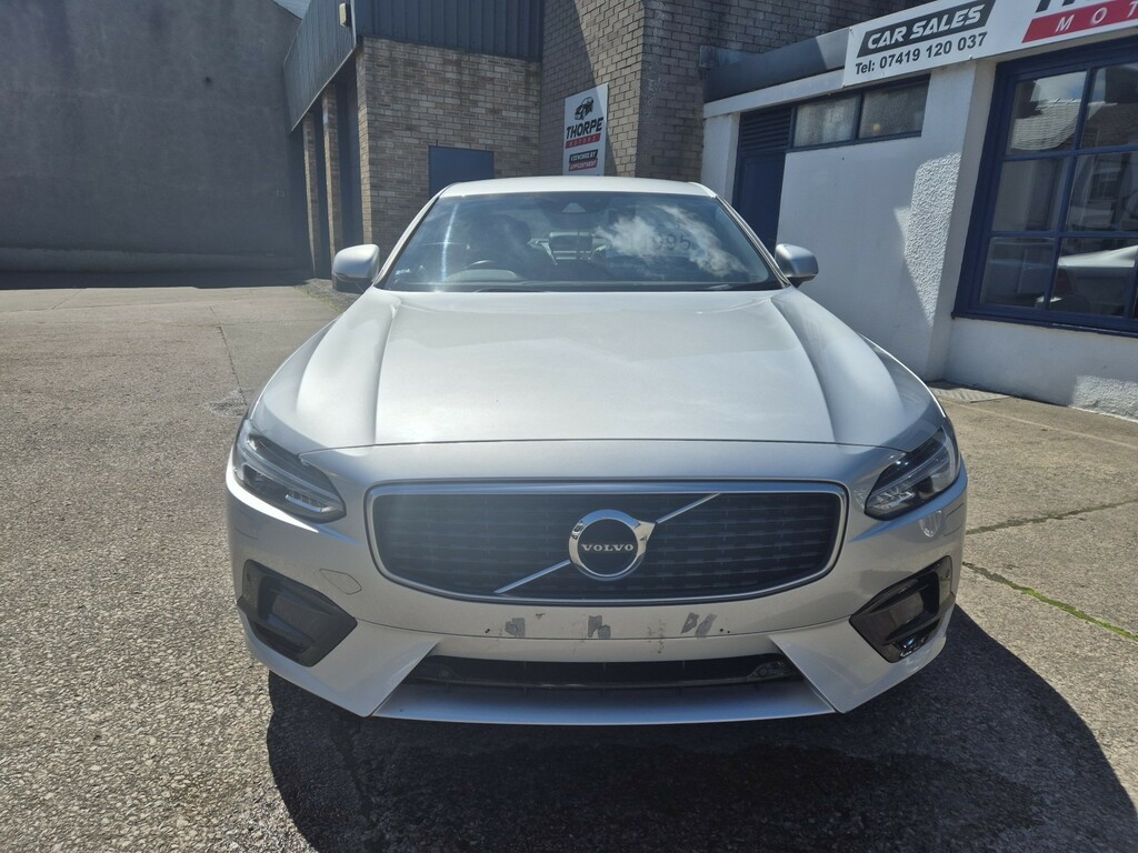 Volvo S90 2.0 R-design D4 2018 Silver #4