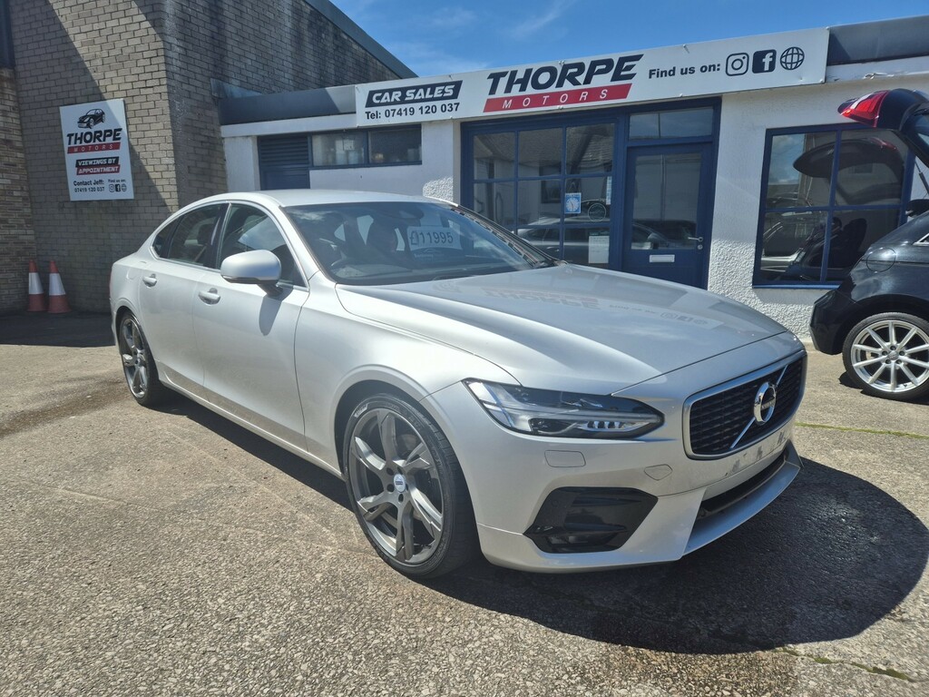 Volvo S90 2.0 R-design D4 2018 Silver #2