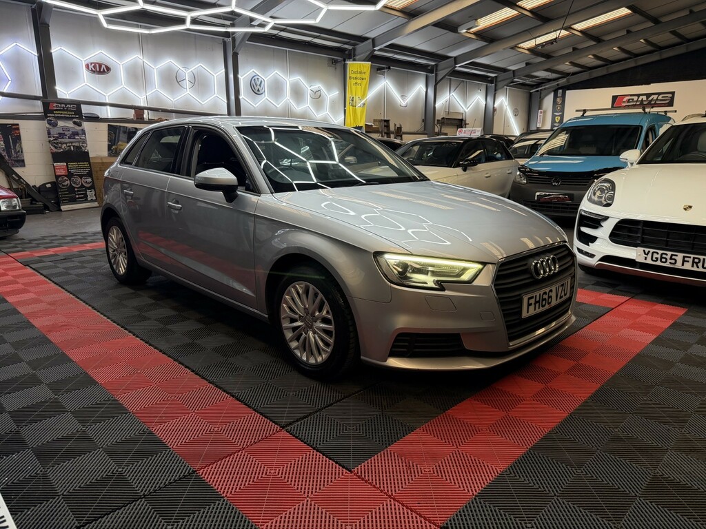 Audi A3 Hatchback 1.6 Tdi Se Technik 201766 FH66VZU Silver #3