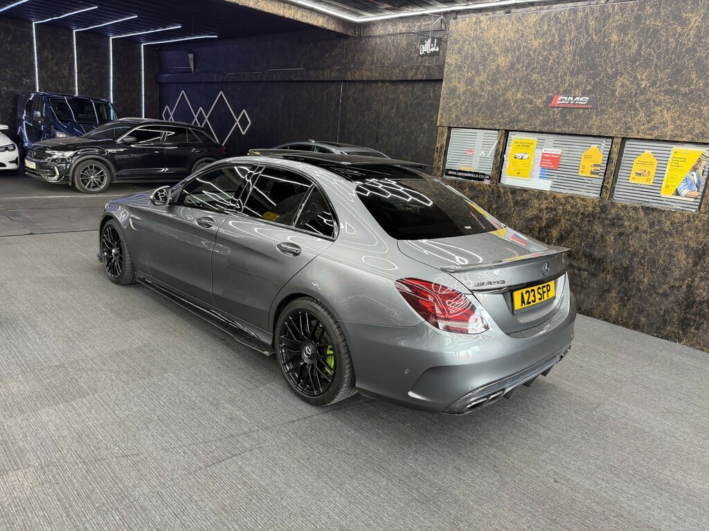 Mercedes-Benz C Class 4.0 C63 V8 Biturbo Amg S C63s Green #3