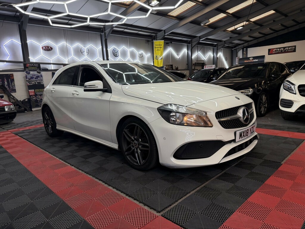 Mercedes-Benz A Class Hatchback 2.1 A220d Amg Line 201818 MX18YZC White #6