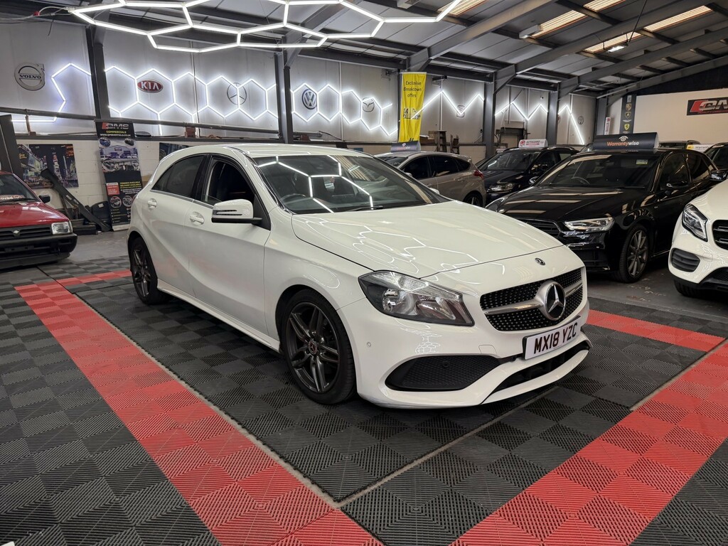 Mercedes-Benz A Class Hatchback 2.1 A220d Amg Line 201818 White