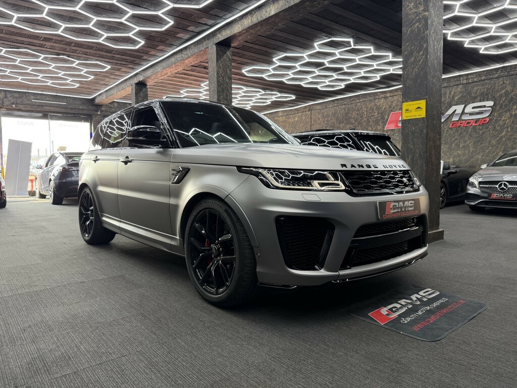 Land Rover Range Rover Sport 5.0 P575 V8 Svr Grey #2
