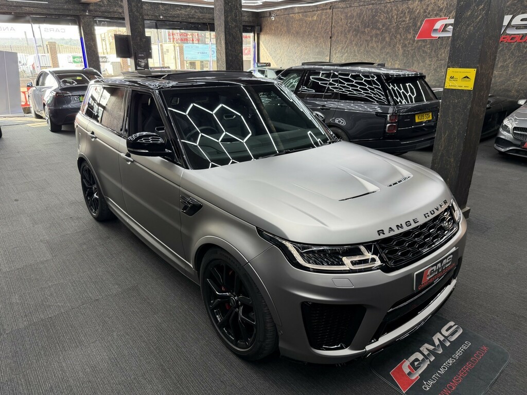 Land Rover Range Rover Sport 5.0 P575 V8 Svr Grey #6