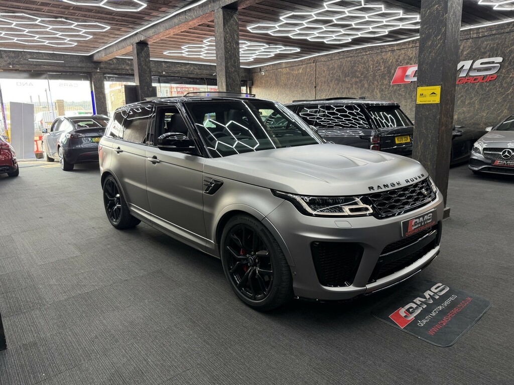 Land Rover Range Rover Sport 5.0 P575 V8 Svr Grey #3