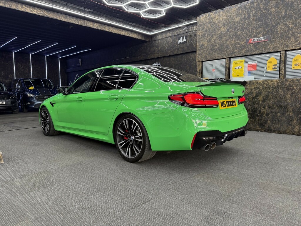 BMW M5 4.4 M5 Competition Saloon Green #6