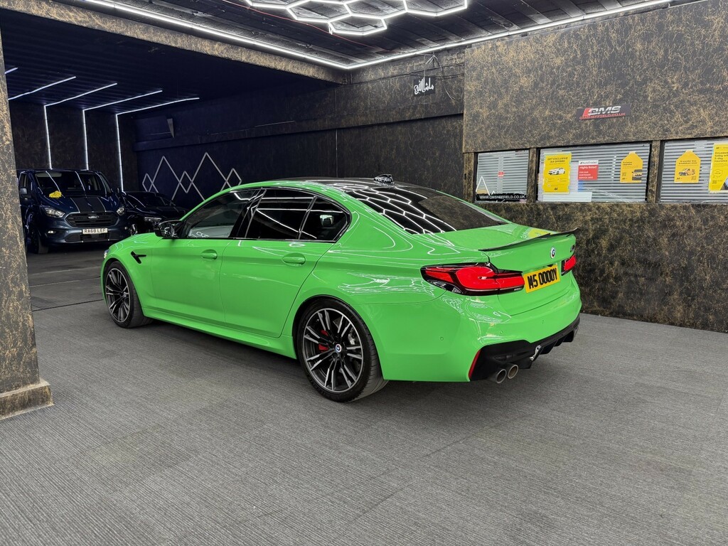 BMW M5 4.4 M5 Competition Saloon Green #4