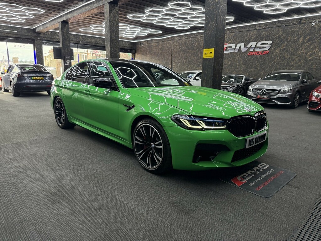 BMW M5 4.4 M5 Competition Saloon Green #5