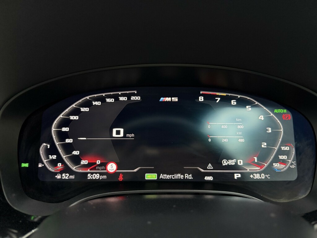 BMW M5 V8 Competition Steptronic Xdrive Euro 6 Blue #49