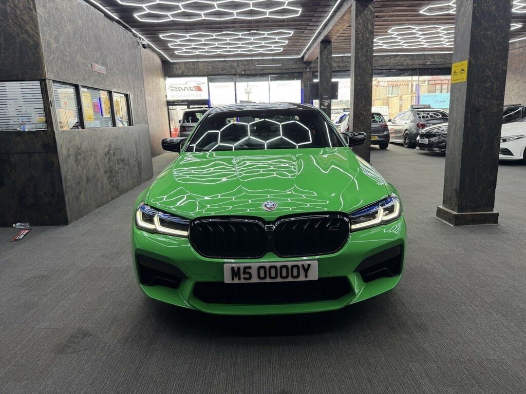 BMW M5 4.4 M5 Competition Saloon Green #3