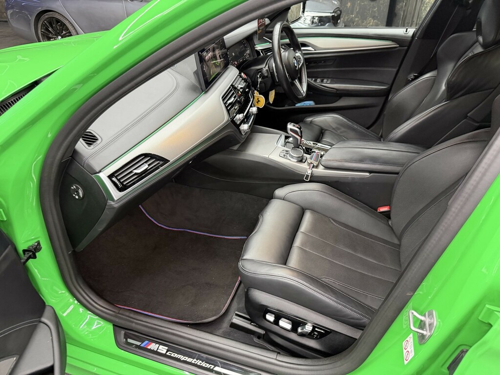 BMW M5 4.4 M5 Competition Saloon Green #2
