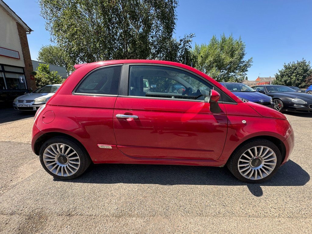 Fiat 500 2009 1.2 Lounge Hatchback Euro 5 Blue #2