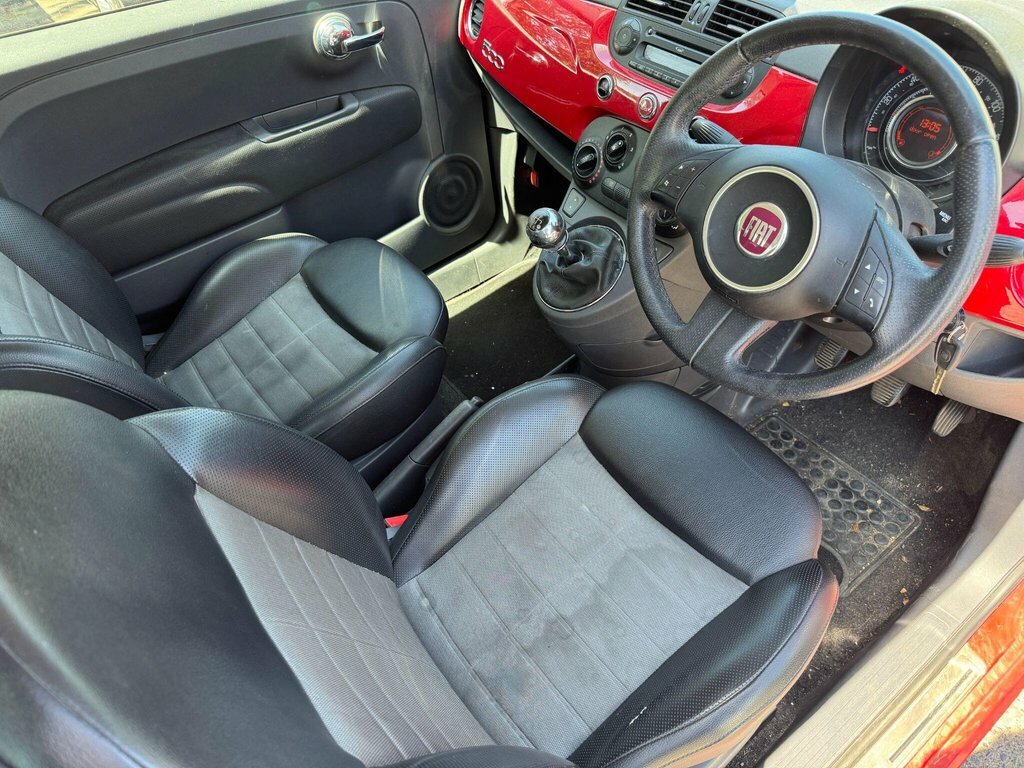 Fiat 500 2009 1.2 Lounge Hatchback Euro 5 Blue #9