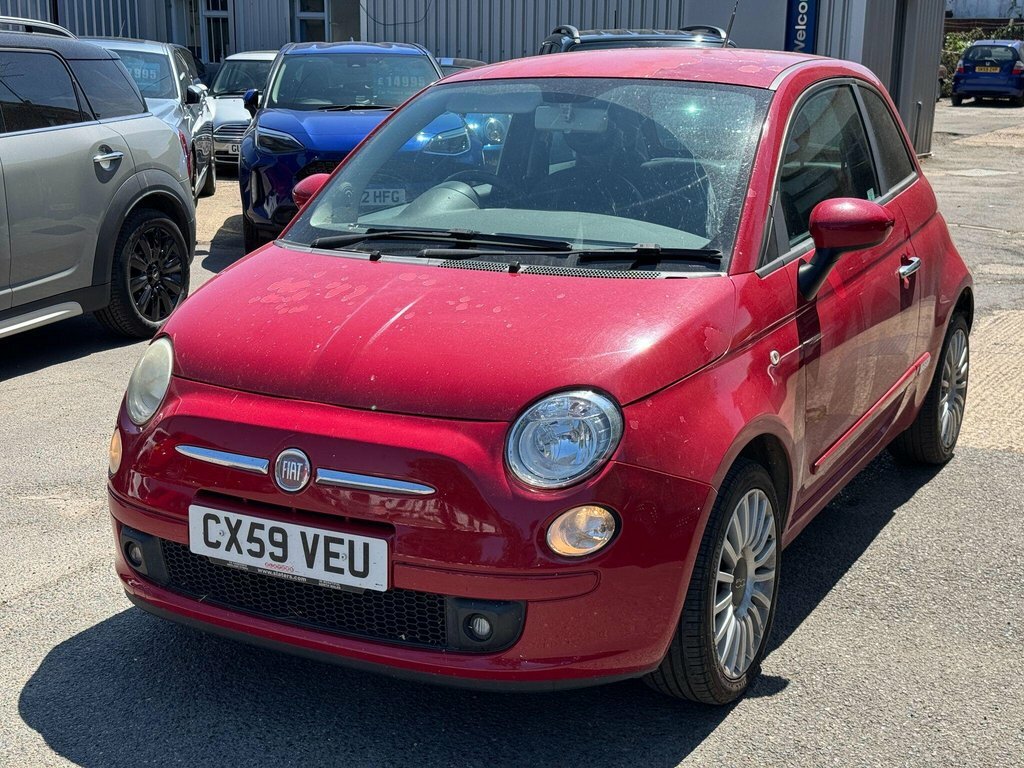Fiat 500 2009 1.2 Lounge Hatchback Euro 5 Blue #7