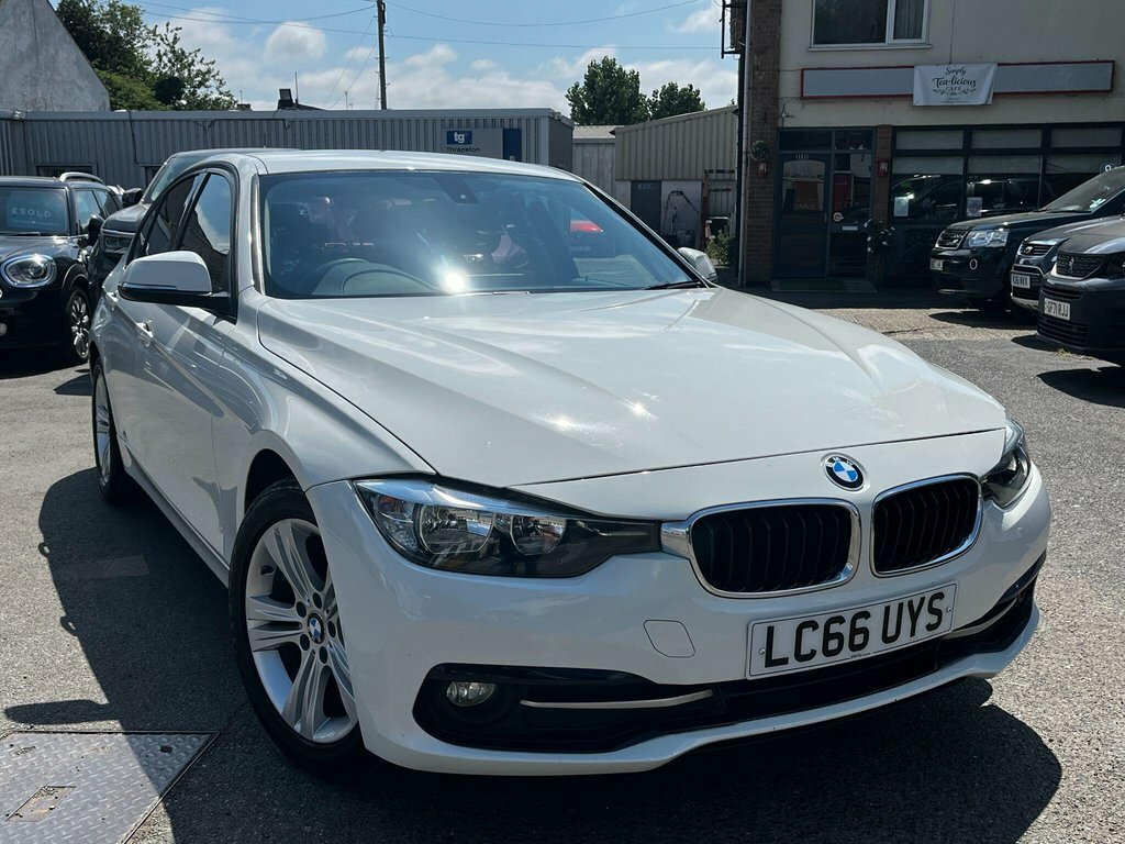 BMW 3 Series 320D Efficientdynamics Plus Step White #1