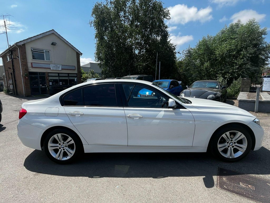 BMW 3 Series 320D Efficientdynamics Plus Step White #3