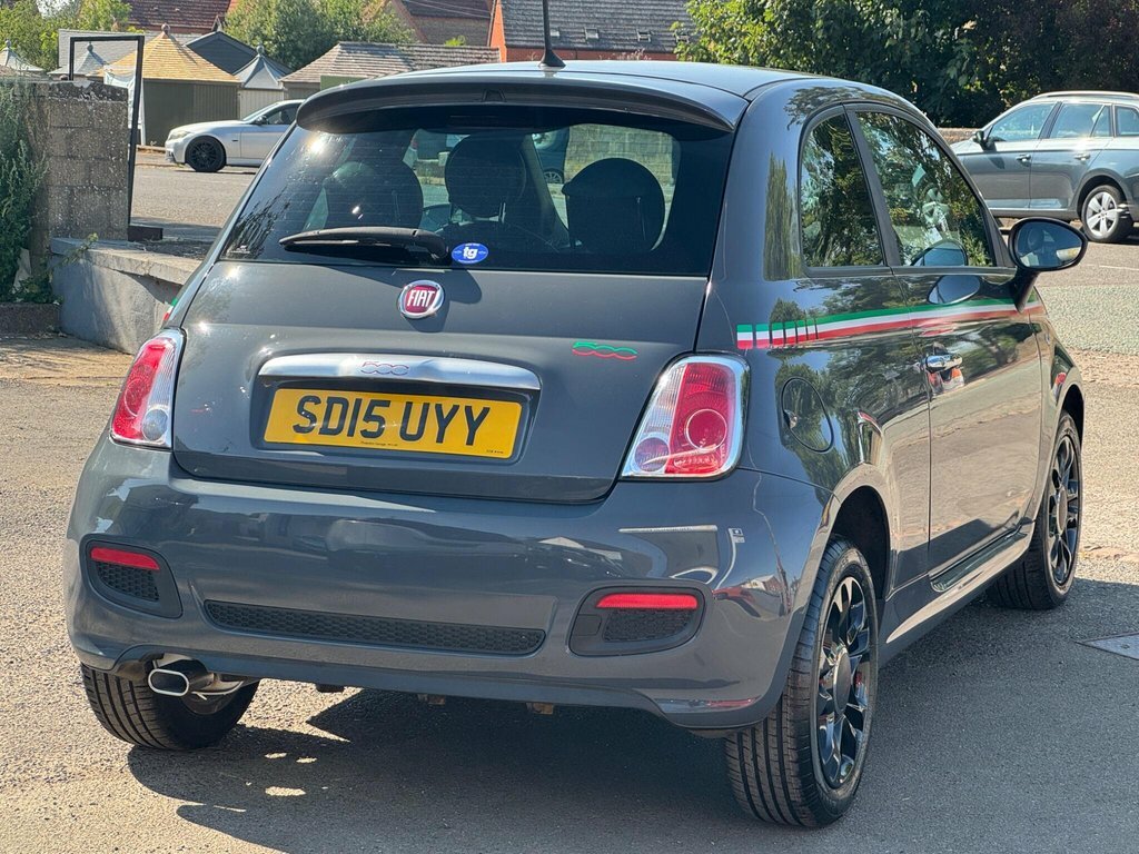 Fiat 500 1.2L S Grey #4