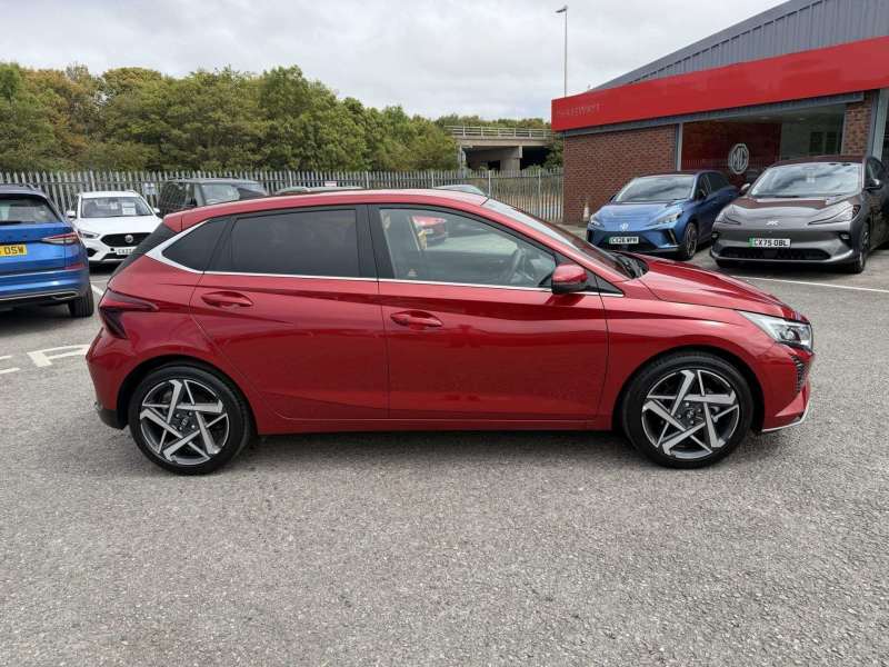 Hyundai I20 Hat 1.0 T-gdi 90Ps Tech Line - Red #3