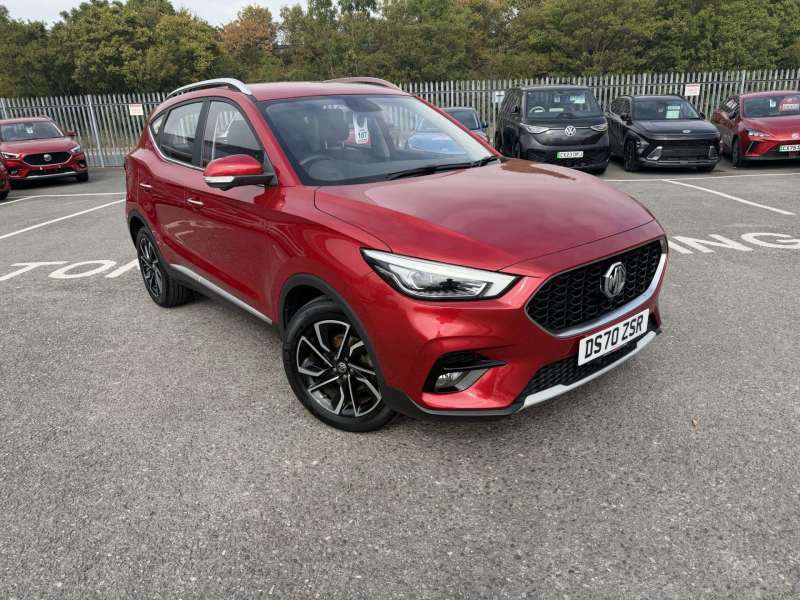 MG ZS Exclusive T-gdi Red
