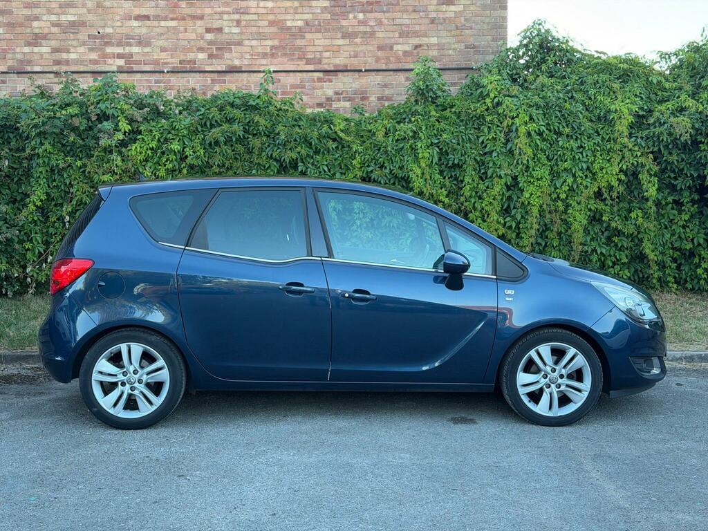 Vauxhall Meriva 1.4I 16V Tech Line -1 Owner Fsh- 2014 64 Blue #8