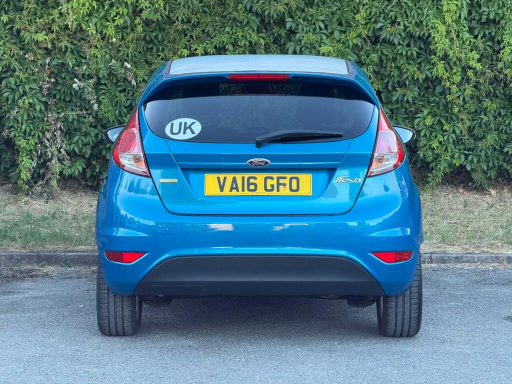 Ford Fiesta 1.0T Ecoboost Zetec Blue Edition Euro 6 Ss VA16GFO Blue #6
