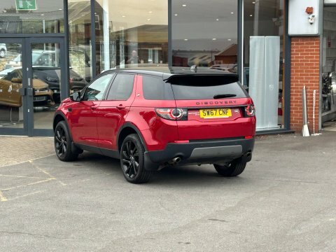 Land Rover Discovery Sport Estate SW67CNF Red #3