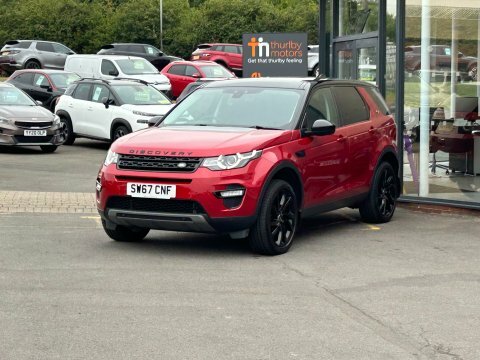 Land Rover Discovery Sport Estate SW67CNF Red #2