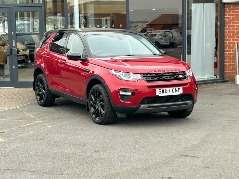Land Rover Discovery Sport Estate Red