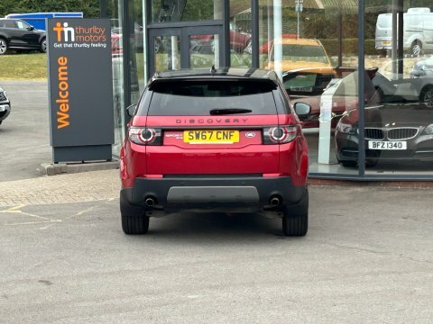 Land Rover Discovery Sport Estate SW67CNF Red #4
