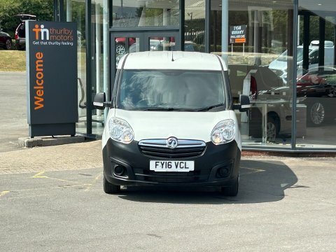 Vauxhall Combo Mpv White #2