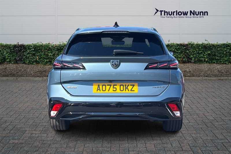 Peugeot 308 SW 1.2 Gt Estate Hybrid E-dsc Euro 6 Ss AO75OKZ Blue #4