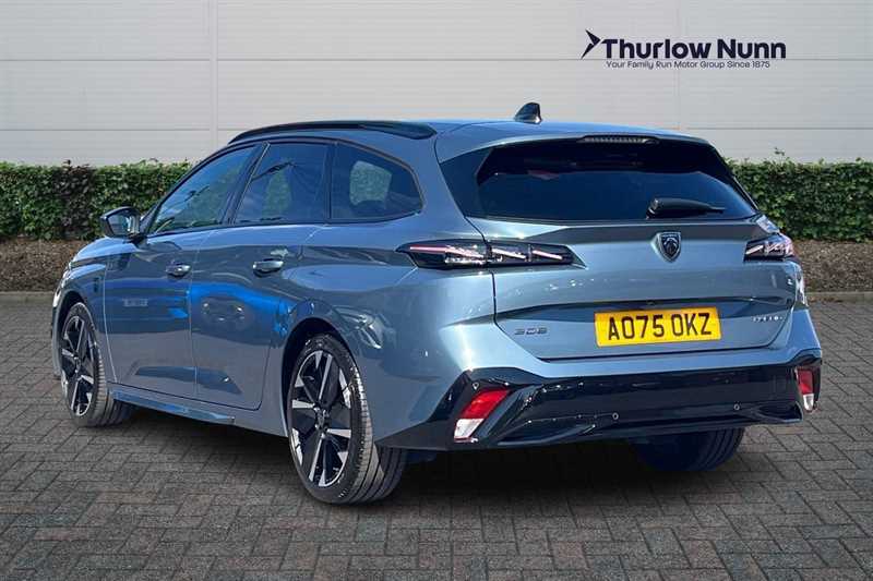 Peugeot 308 SW 1.2 Gt Estate Hybrid E-dsc Euro 6 Ss AO75OKZ Blue #5