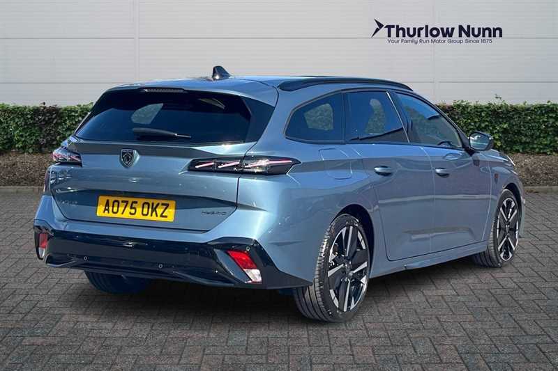 Peugeot 308 SW 1.2 Gt Estate Hybrid E-dsc Euro 6 Ss AO75OKZ Blue #3