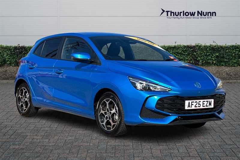 MG MG3 1.5 Hybrid Trophy Hatchback Hybrid Aut Blue