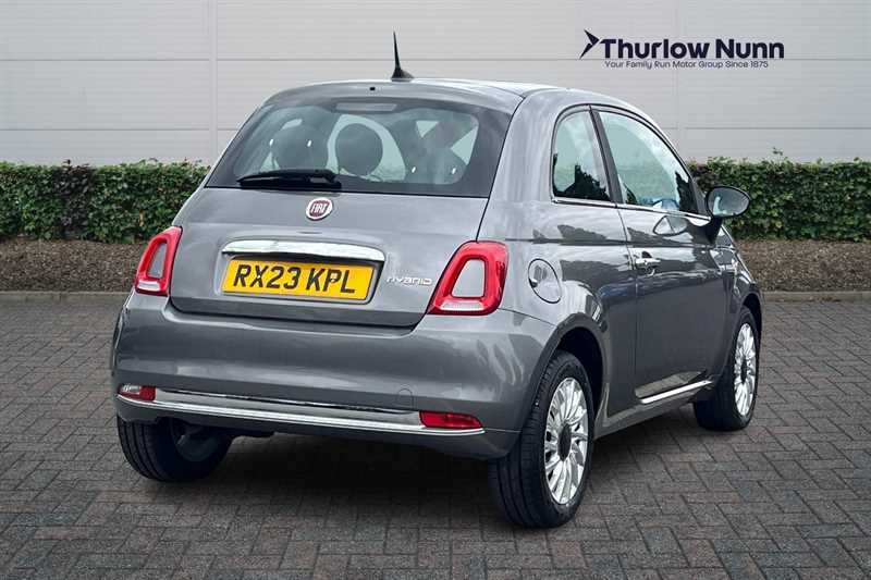 Fiat 500 1.0 Mhev Hatchback Euro 6 Ss RX23KPL Grey #3
